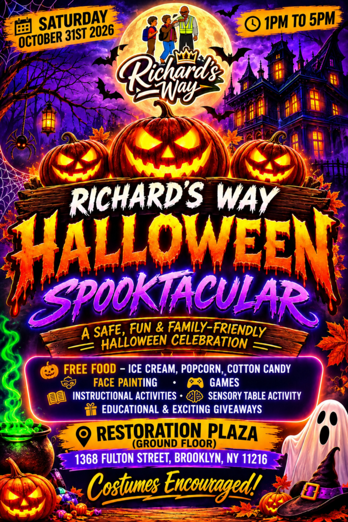 Richard's Way Halloween Spooktacular flyer, Oct 31 2026, 1PM to 5PM